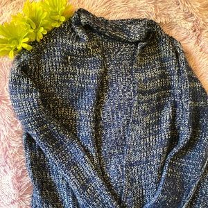 Blue cardigan